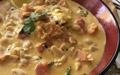 African Sweet Potato and Peanut Soup