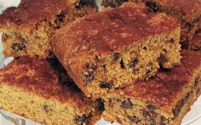 Cocoa Dusted Sweet Potato Spice Bars