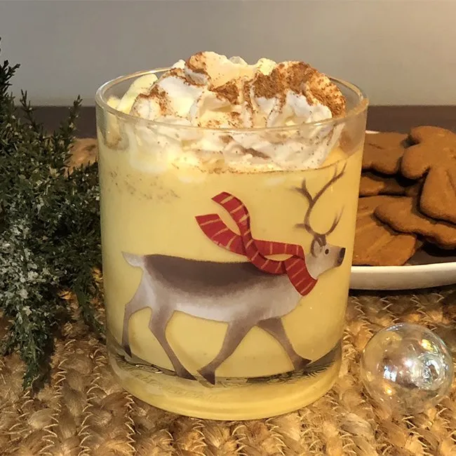 Homemade Sweet Potato Eggnog