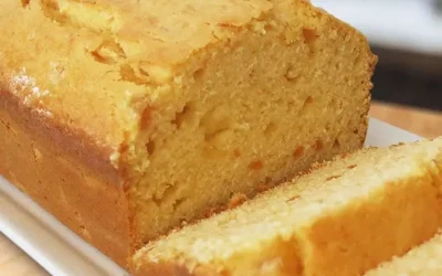 Low Fat Sweet Potato and Lemon Pound Cake