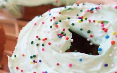 Lucky Baked Sweet Potato Cake Donuts