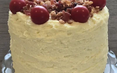Meatloaf & Mashed Potato Layer Cake
