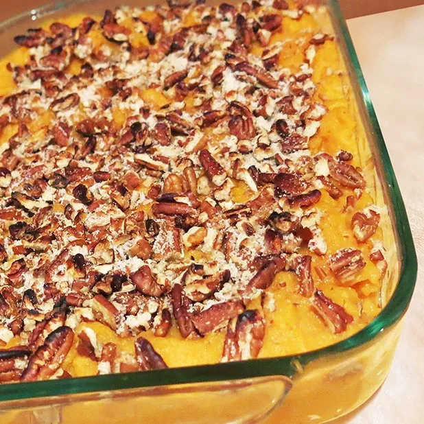 Mrs. Bruce’s Delicious Sweet Potato Casserole