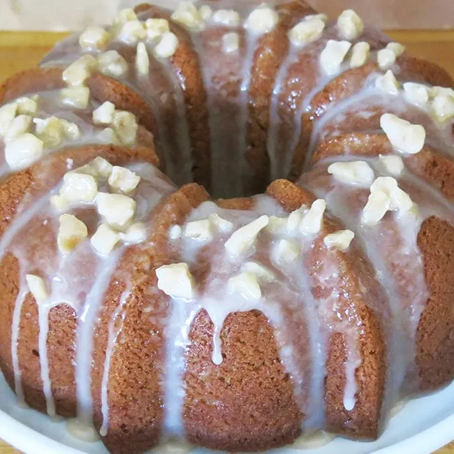 Orange Pineapple Yam Spice Cake