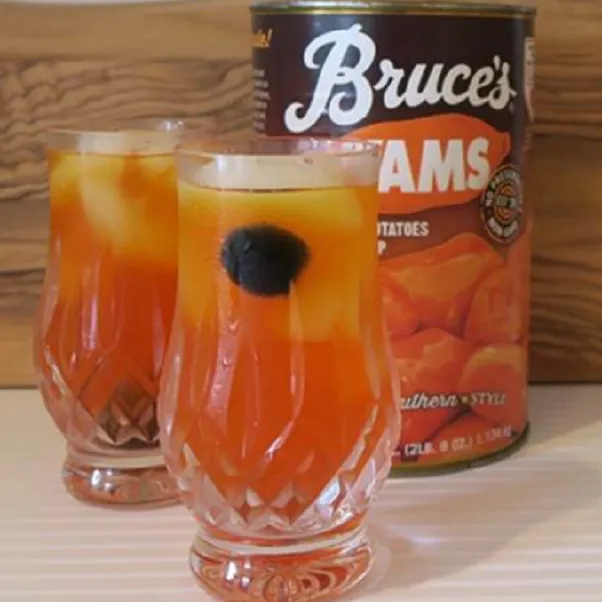 Orange & Rum Sweet Potato Cocktail