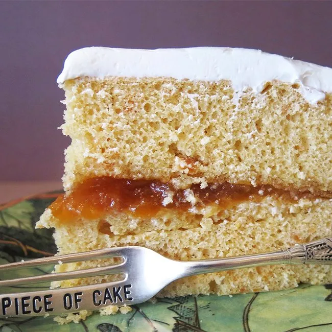 Peachy Sweet Potato Buttermilk Cake