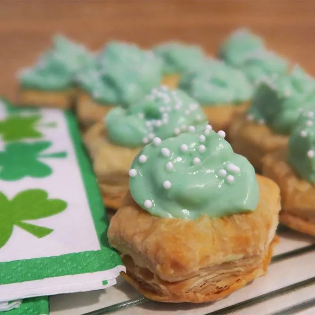 Pot ‘O Gold Sweet Potato Pudding Cups
