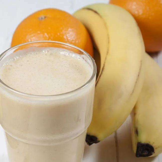Sweet Potato, Banana & Orange Smoothie