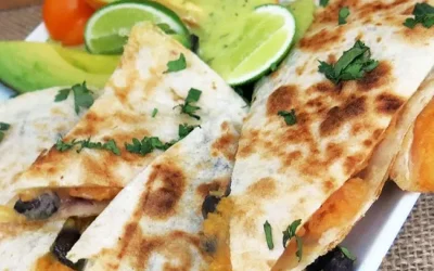 Sweet Potato & Black Bean Quesadillas