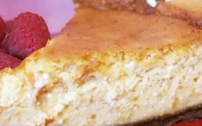 Sweet Potato Bourbon Cheesecake