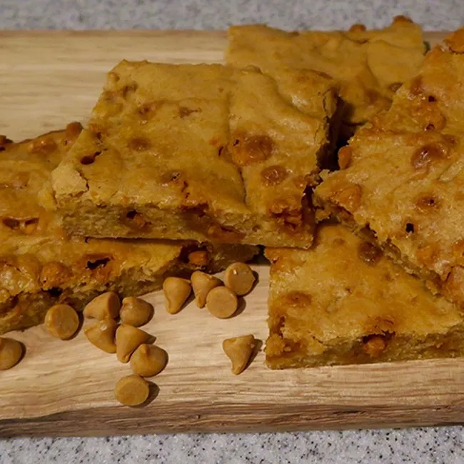Sweet Potato Butterscotch Blondies