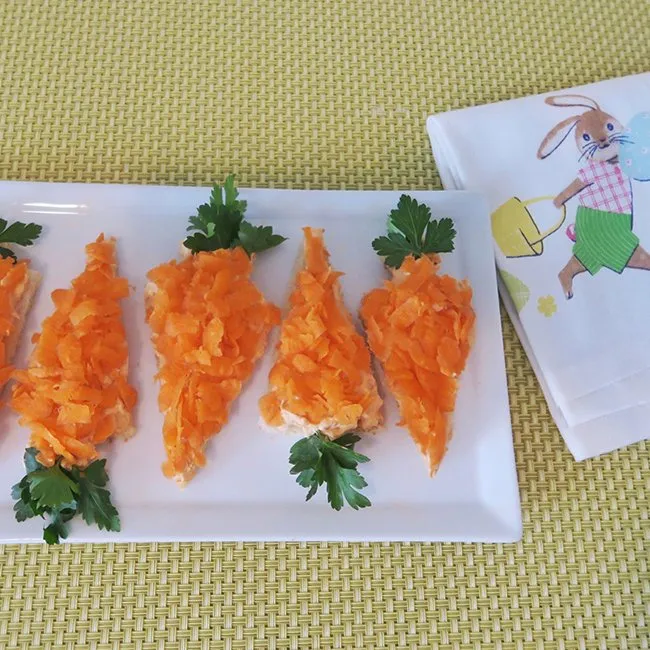 Sweet Potato & Carrot Toasts