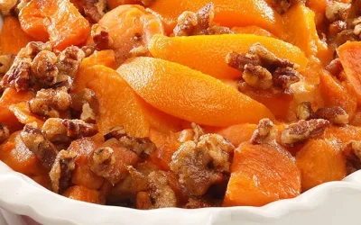 Sweet Potato Peach Bake