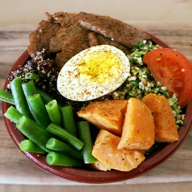 Sweet Potato Protein Bowl