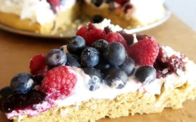 Sweet Potato Sugar Cookie Pizza