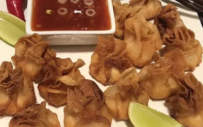 Sweet Potato Wontons