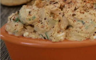 Warm Sweet Potato and Cream Cheese Dip