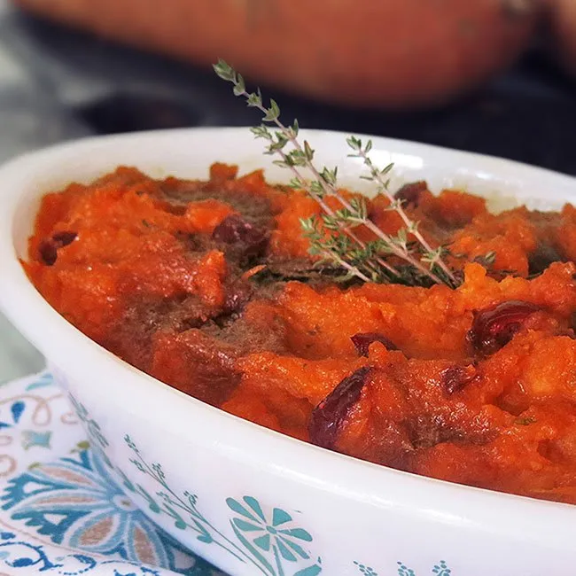 Yam Cranberry Apple Delight