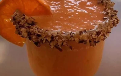 Orange Creamsicle Sweet Potato Dessert Smoothie