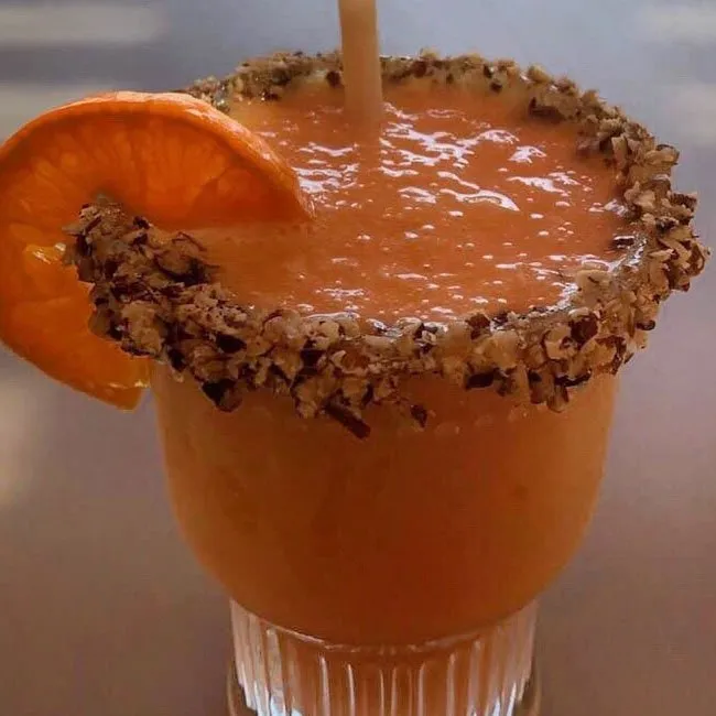 Orange Creamsicle Sweet Potato Dessert Smoothie