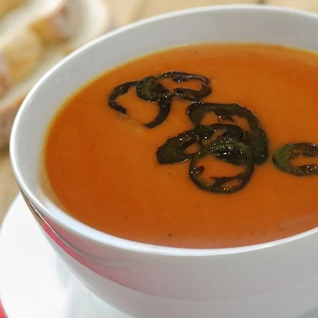 Sweet Potato & Jalapeño Soup